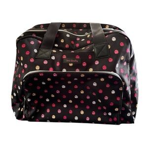 Vera Bradley Retired Havana Dots Lighten Up Go Anywhere Carry-On Travel Bag NEW